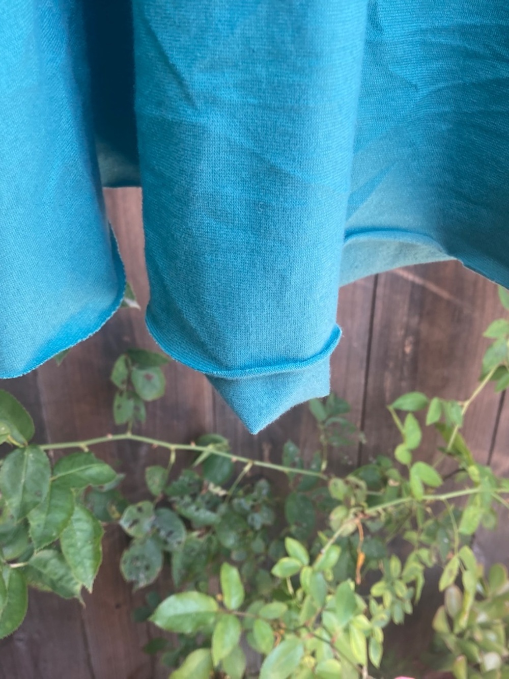Gaia Conceptions - Bubble Long Skirt - Organic Cotton - Raincloud - size small - Picture 4 of 5